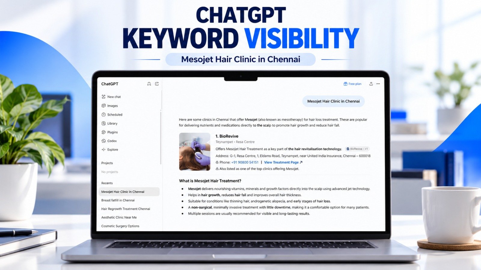 BioRevive ChatGPT AI Overview and Search Citation Proof