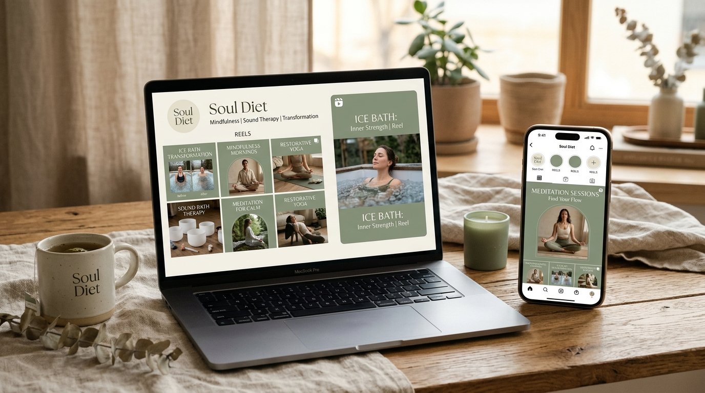 SoulDiet Wellness SMM and Video Case Study by Swiflare